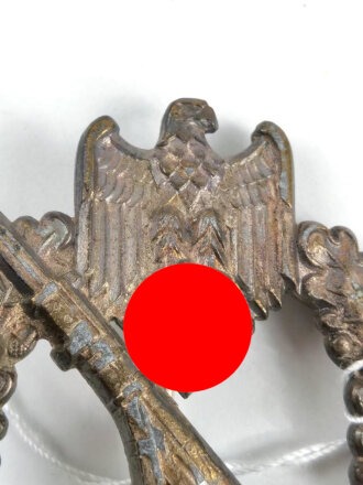 Infanterie Sturmabzeichen in bronze, getragenes Stück