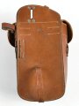 Packtasche für Berittene der Wehrmacht, datiert 1942. Gettragenes Stück in gutem Zustand