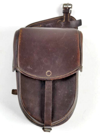 Polizei III.Reich, Packtasche für Pferd datiert 1942, Polizeiabnahme, sehr guter Zustand