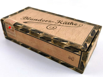 Kiste " 50 Zigarren Blunders Käthe"...