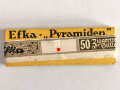Efka Zigarettenpapier, ungeöffnete Packung, Steuerbanderole mit Hakenkreuz