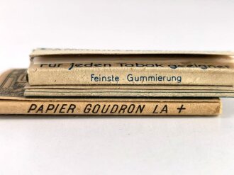 3 x   Zigarettenpapier aus der Zeit des 2.Weltkrieg