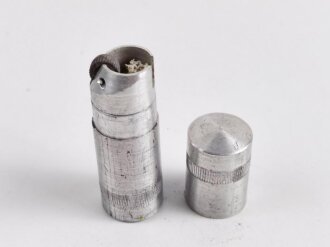 Benzinfeuerzeug Aluminium, ungebraucht, Funktion nicht geprüft