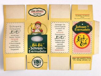 Verpackung " Schram´s Eiernudeln "...