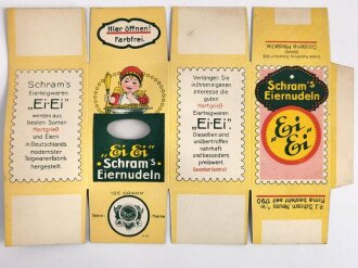 Verpackung " Schram´s Eiernudeln "...