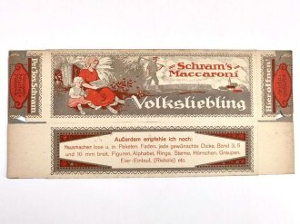 Verpackung " Schram´s Maccaroni "...