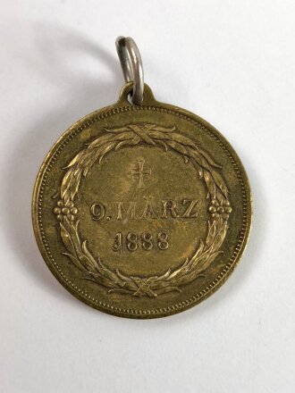 Preussen, tragbare Medaille anlässlich des Todes von...