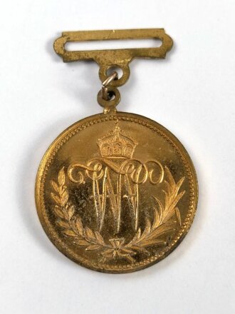 Preussen, tragbare Medaille " Wilhelm II Deutscher...