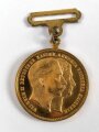 Preussen, tragbare Medaille " Wilhelm II Deutscher Kaiser Augusta Victoria Kaiserin" Durchmesser 30mm