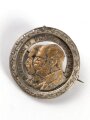 Patriotische Brosche " Wilhelm II Franz Joseph I" Durchmesser 31mm