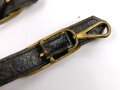 Kaiserliche Marine, Dolch oder Säbelkoppel, Ausführung bis 1902. Guter Gesamtzustand, Leder weich und nicht brüchig