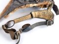 Luftwaffe, Winterkopfhaube für fliegendes Personal LkpW101,. Getragenes Stück, Kabel und Anschluss fehlen