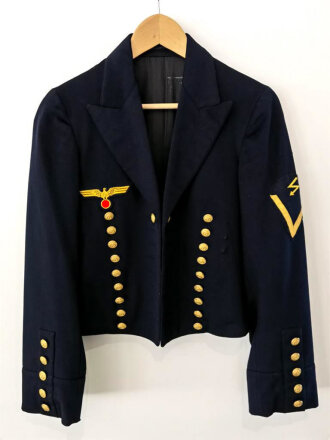 Kriegsmarine, dunkelblaue Paradejacke für einen...