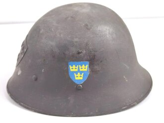 Schweden, Stahlhelm M21/26. Von der schwedischen Armee...