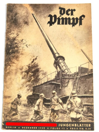 "Der Pimpf" Nationalsozialistische Jungenblätter, Folge 12, Dezember 1940