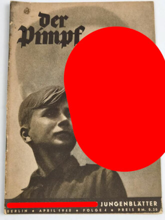"Der Pimpf" Nationalsozialistische Jungenblätter, Folge 4, April 1940