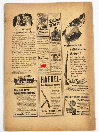 "Der Pimpf" Nationalsozialistische Jungenblätter, Folge 4, April 1942