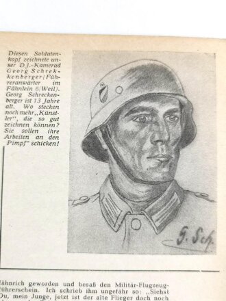 "Der Pimpf" Nationalsozialistische Jungenblätter, Folge 11, November 1941