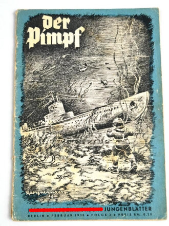 "Der Pimpf" Nationalsozialistische Jungenblätter, Folge 2, Februar 1938