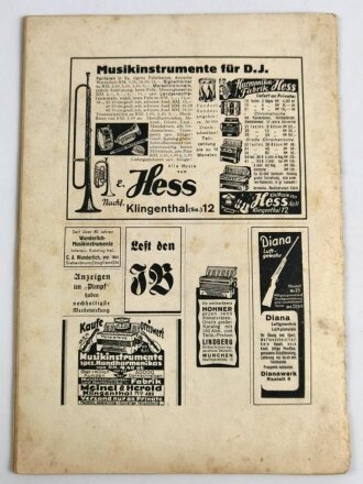 "Der Pimpf" Nationalsozialistische Jungenblätter, Folge 2, Februar 1938