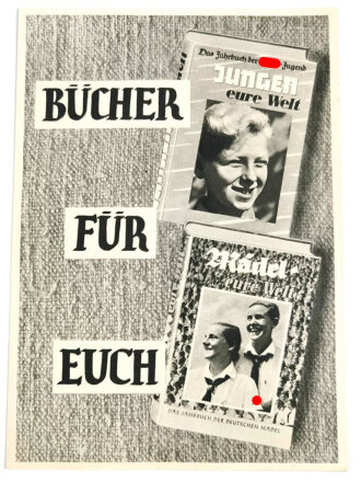 Hitler Jugend, mehrseitiges Werbeblatt