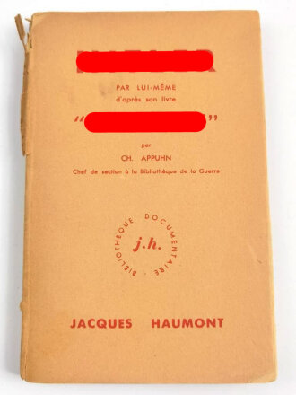 Französische Ausgabe von Adolf Hitler " Mein...