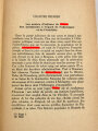 Französische Ausgabe von Adolf Hitler " Mein Kampf"  Jacques Haumont Paris 1933. Buchrücken löst sich