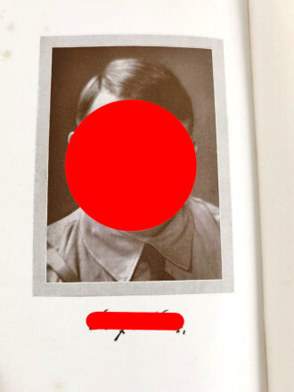 Adolf Hitler " Mein Kampf"  Volksausgabe Ganzleinen 1940, im Schutzumschlag, gebraucht