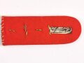 Preussen, einzelnes Schulterstück für einen Offizier der Feld Artillerie Schießschule Jüterbog, Gesamtlänge 12cm