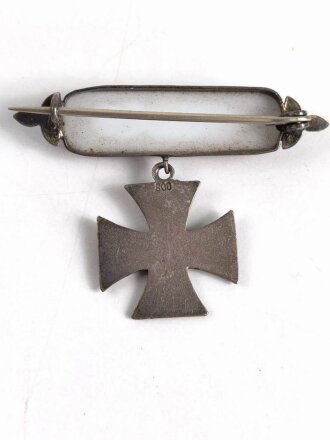 1.Weltkrieg, patriotische Brosche Eisernes Kreuz 1914.  Breite oben 42mm