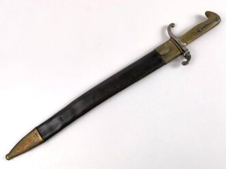 Preussen, Pionierfaschinenmesser Modell 1871 mit Scheide,...
