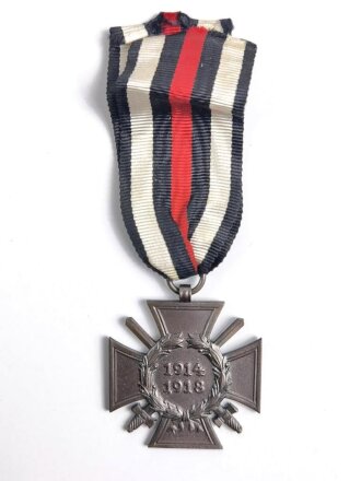 Ehrenkreuz für Frontkämpfer am Band mit Hersteller 39 R.V. Pforzheim