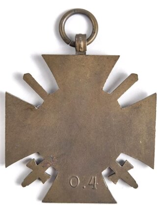 Ehrenkreuz für Frontkämpfer mit Hersteller O.4