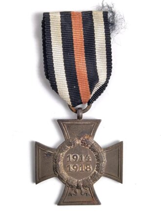 Ehrenkreuz für Kriegsteilnehmer am Band mit Hersteller G 6