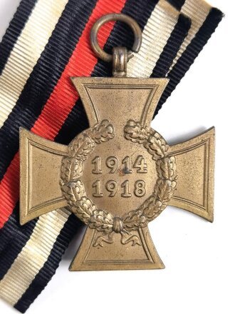 Ehrenkreuz für Kriegsteilnehmer mit Band