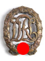 Deutches Reichssportabzeichen DRL in Bronze, Hersteller " Wernstein Jena " Nadel fehlt