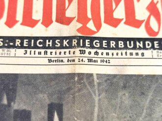 "Reichskriegerzeitung" Reichsblatt der NS.-Reichskriegerbundes(Kyffhäuserbund) Nr. 21, 24. Mai 1942, Ausgabe Oberrhein