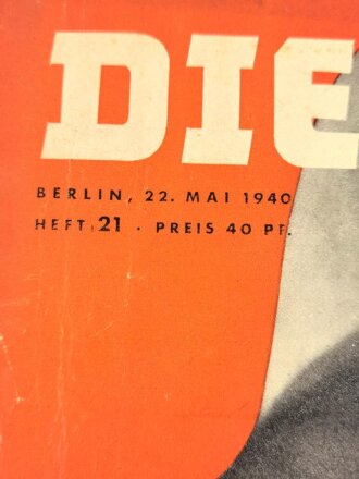 Die Woche, Berlin 22. Mai 1940 Heft 21, "Das...