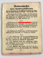 Nationalsozialistische Deutsche Arbeiterpartei "Mitgliedskarte" Eingetreten 1937