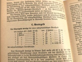 Reichsbund der Deutschen Beamten "Kalender 1943" Gemeindebeamte, 615 Seiten, DIN A6
