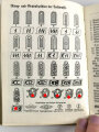 "Deutscher Wehr-Kalender 1937", DIN A6, ca 300 Seiten