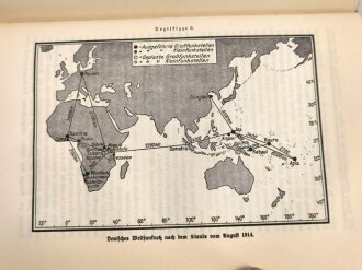 "Der Krieg zur See 1914-1918 - Die Kämpfe der kaiserlichen Marine in den Deutschen Kolonien" Band 1, 330 Seiten