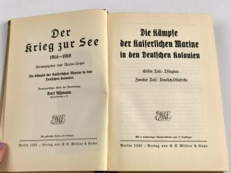 "Der Krieg zur See 1914-1918 - Die Kämpfe der...