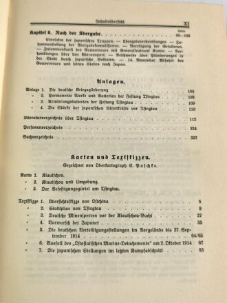 "Der Krieg zur See 1914-1918 - Die Kämpfe der kaiserlichen Marine in den Deutschen Kolonien" Band 1, 330 Seiten