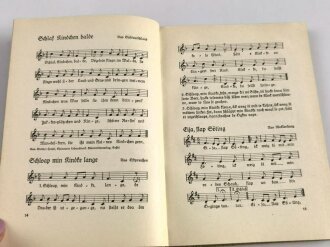 "Wir Mädel Singen" Liederbuch des Bunds Deutscher Mädel, datiert 1938, 208 Seiten, guter Zustand