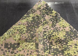 Waffen SS Zeltbahn "Platane "  getragenes Stück, Farbfrisch, Hersteller "Fritz Elster KG 1943"