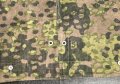 Waffen SS Zeltbahn "Platane "  getragenes Stück, Farbfrisch, Hersteller "Fritz Elster KG 1943"