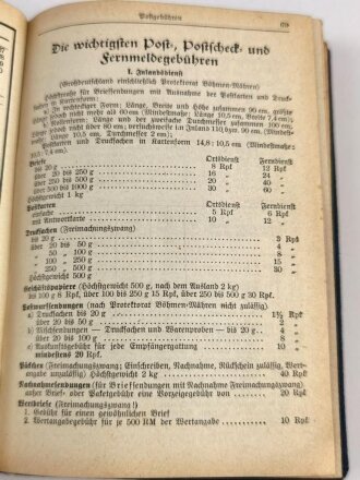 Reichsbund der Deutschen Beamten "Kalender 1940" Gemeindebeamte, 384 Seiten, DIN A6