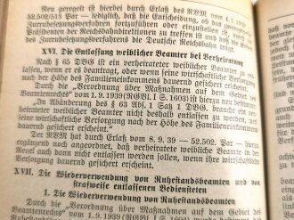 Reichsbund der Deutschen Beamten "Kalender 1940" Gemeindebeamte, 384 Seiten, DIN A6