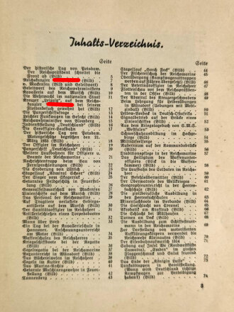 "Heer und Flotte" von Offizieren des Reichswehrministeriums bearbeitet, 117 Seiten, DIN A5